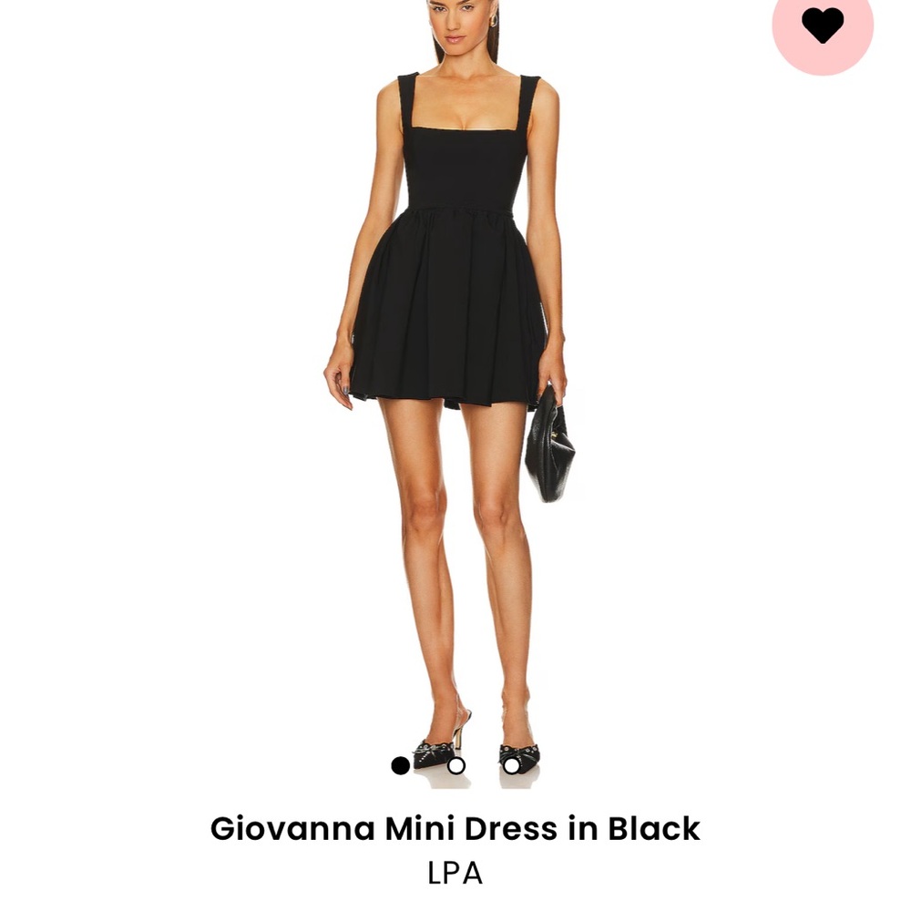 Giovanna Mini Dress in Black
LPA